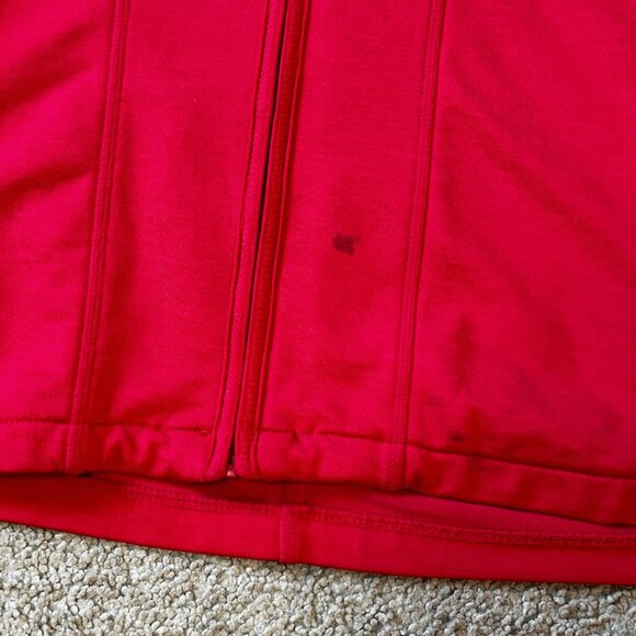Athleta Red Half Zip Long Sleeve Pullover Shirt Women's Size XL 1605 - Picture 5 of 7